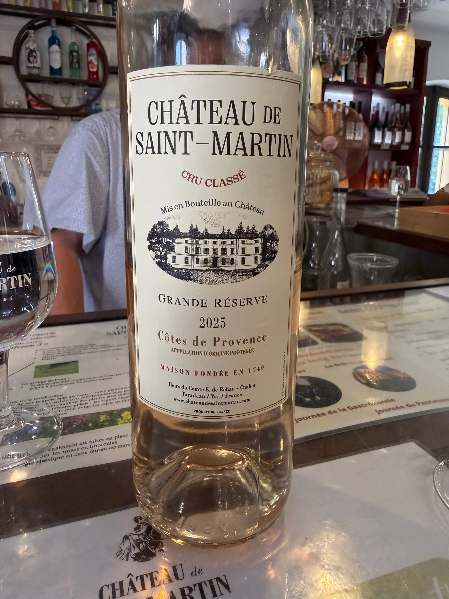 Этикетка Grande Réserve Rosé 2025 Cru Classé